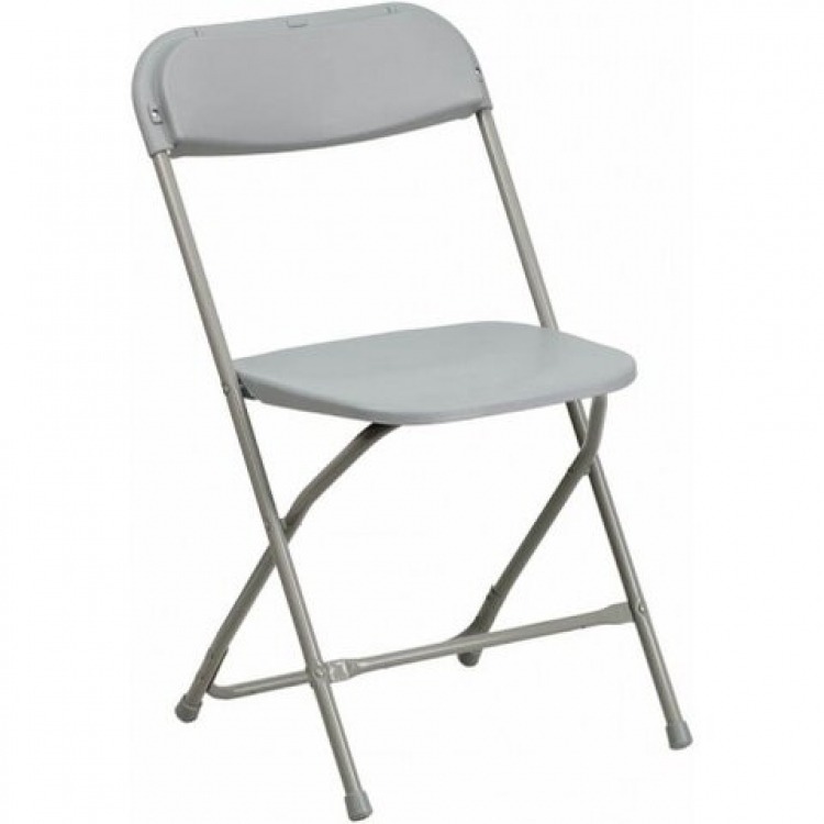 Grey Folding chair